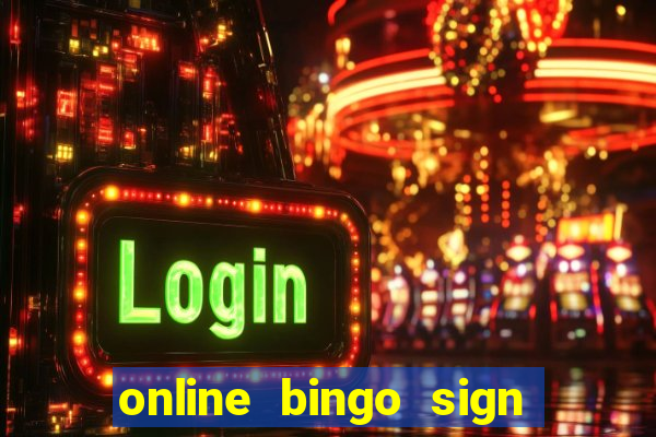 online bingo sign up bonus