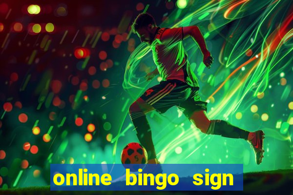 online bingo sign up bonus