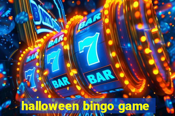 halloween bingo game