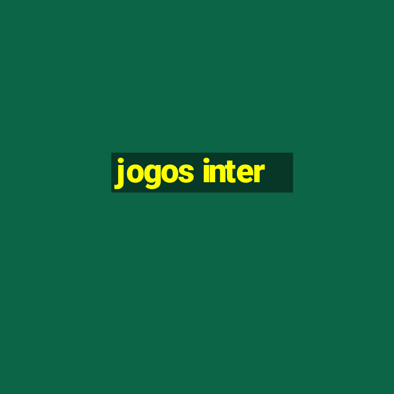 jogos inter