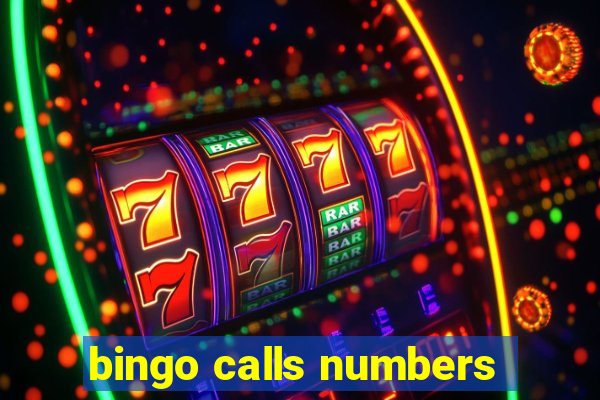 bingo calls numbers