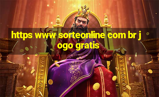 https www sorteonline com br jogo gratis