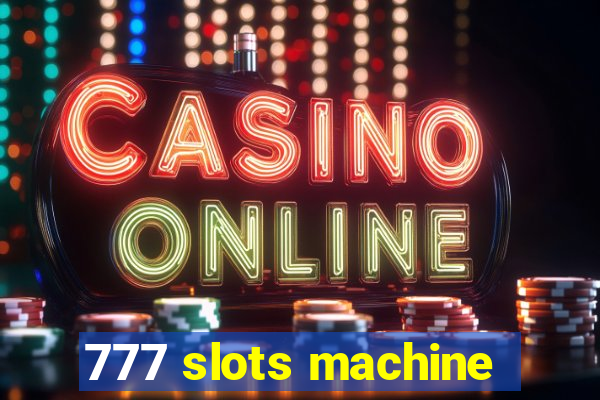 777 slots machine