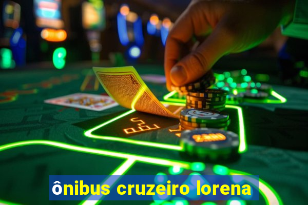 ônibus cruzeiro lorena