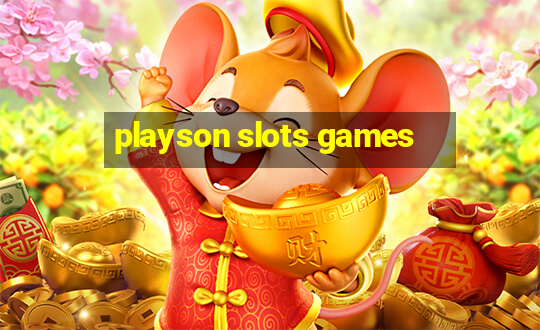 playson slots games