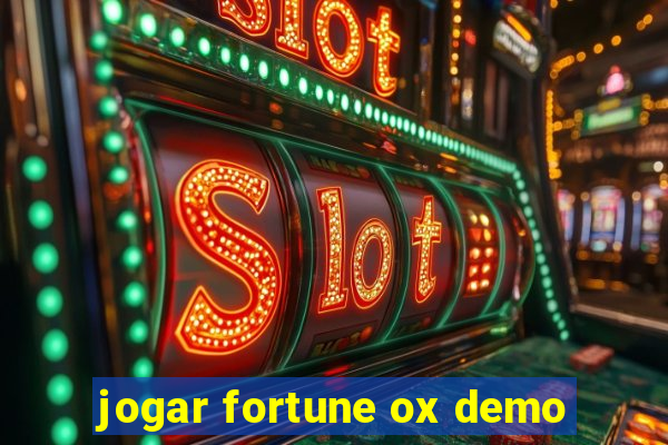 jogar fortune ox demo