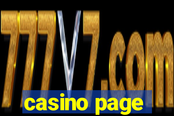 casino page