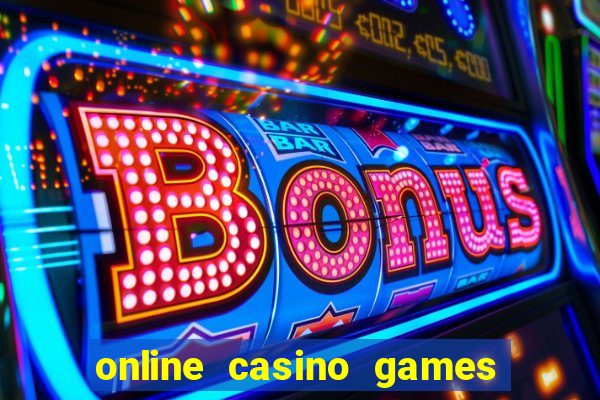 online casino games for real money