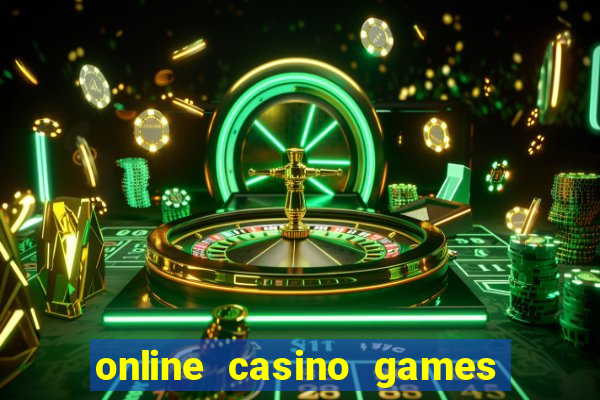 online casino games for real money