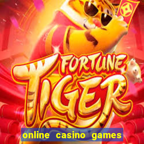 online casino games for real money