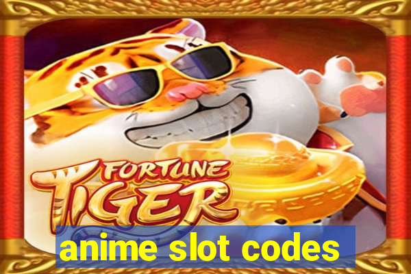 anime slot codes