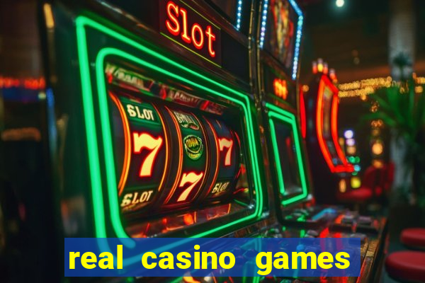 real casino games real money