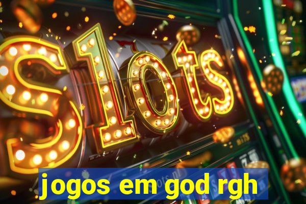 jogos em god rgh