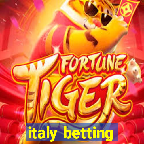 italy betting