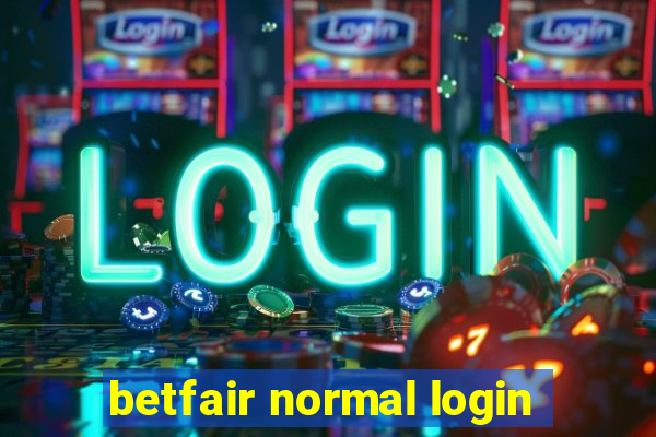 betfair normal login