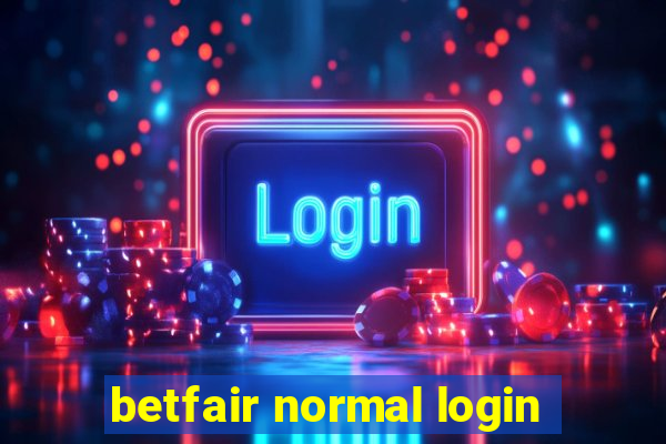 betfair normal login