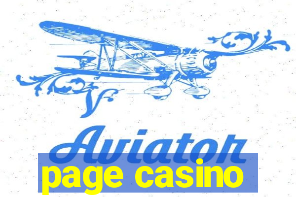 page casino