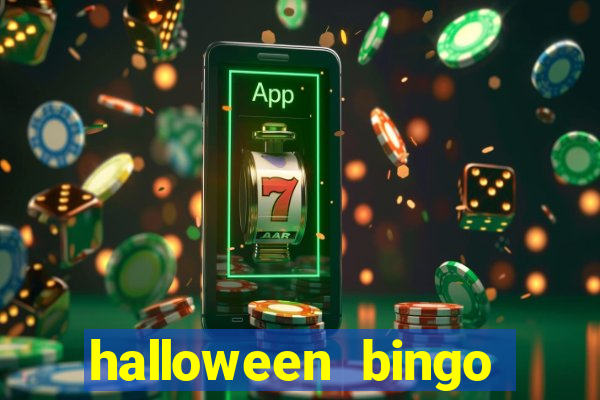 halloween bingo games for kids