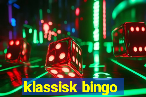 klassisk bingo