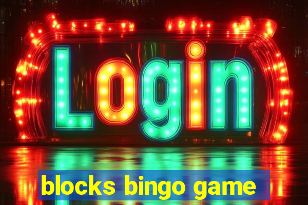 blocks bingo game