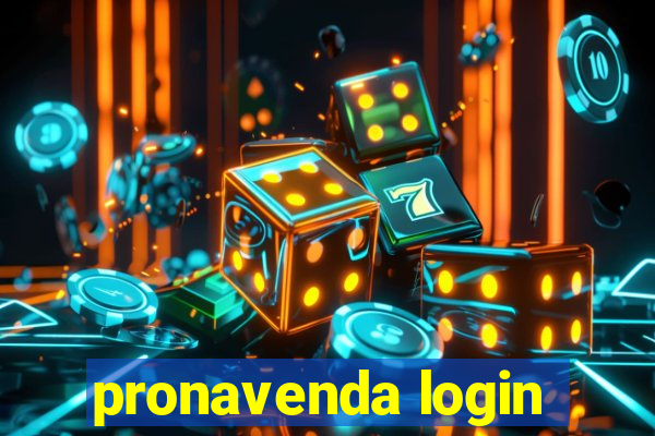 pronavenda login