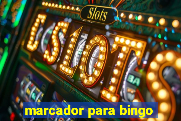 marcador para bingo