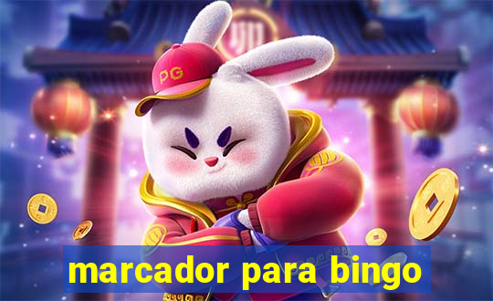 marcador para bingo