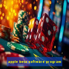 apple beta software program