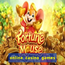 online casino games real money