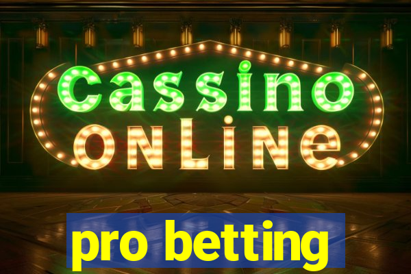 pro betting