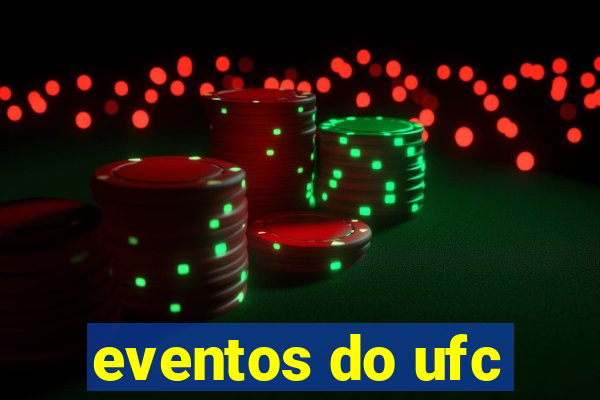 eventos do ufc