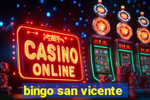 bingo san vicente