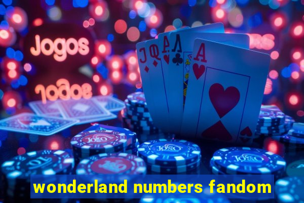 wonderland numbers fandom