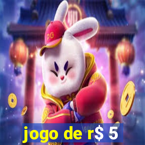 jogo de r$ 5