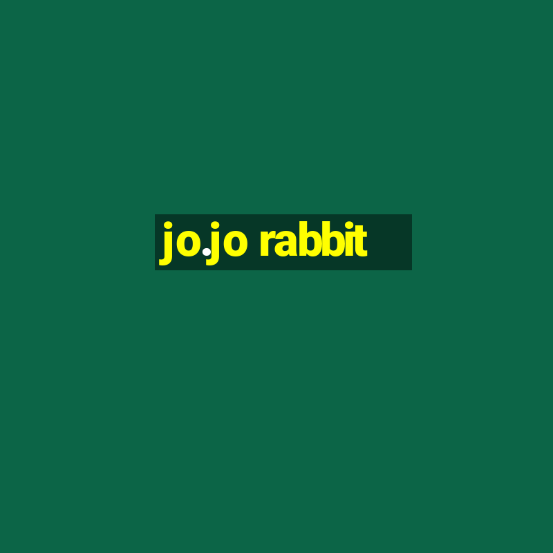 jo.jo rabbit