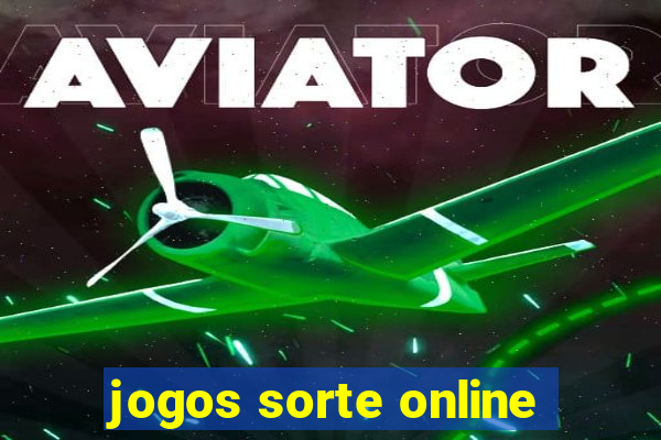 jogos sorte online