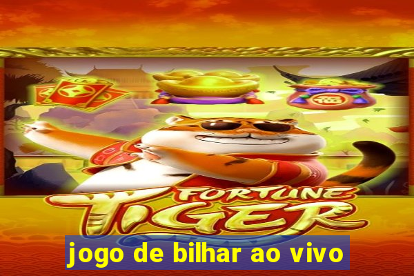 jogo de bilhar ao vivo