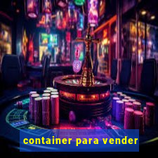 container para vender