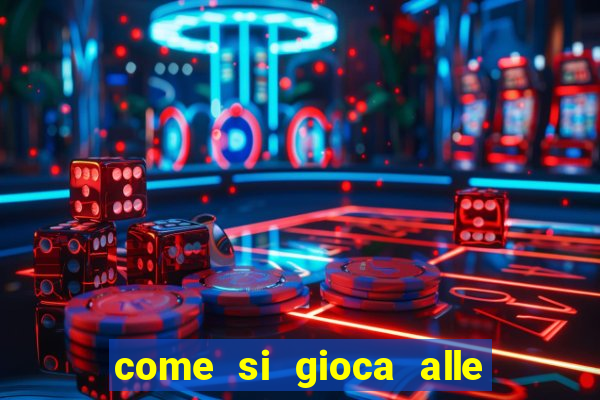 come si gioca alle slot machine