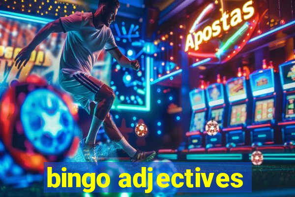 bingo adjectives