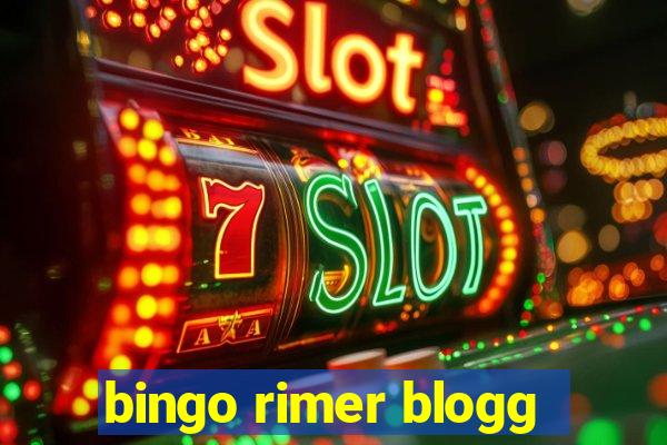 bingo rimer blogg