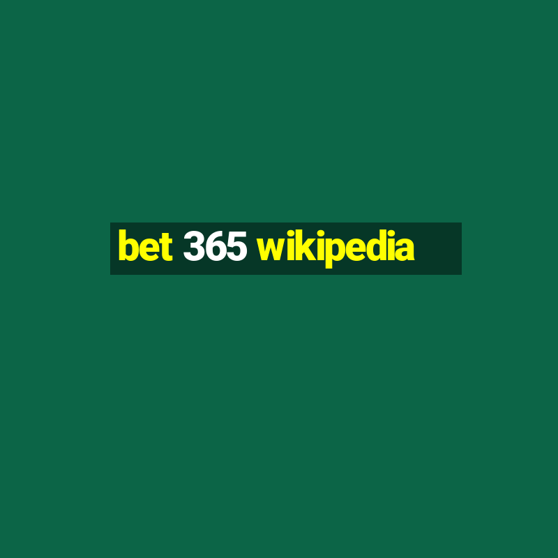 bet 365 wikipedia