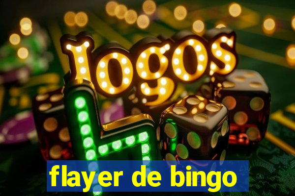 flayer de bingo