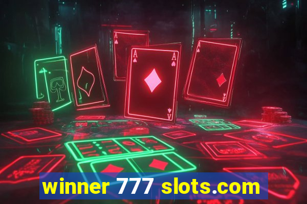 winner 777 slots.com