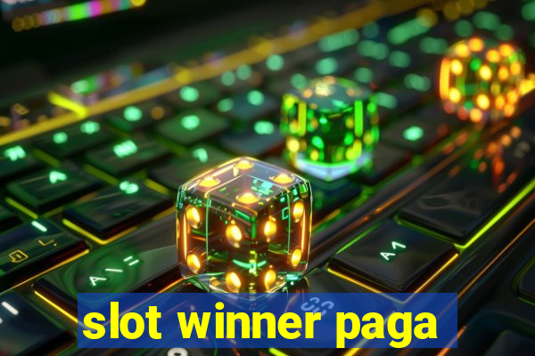 slot winner paga