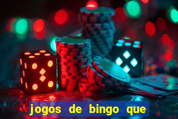 jogos de bingo que ganha dinheiro no pix