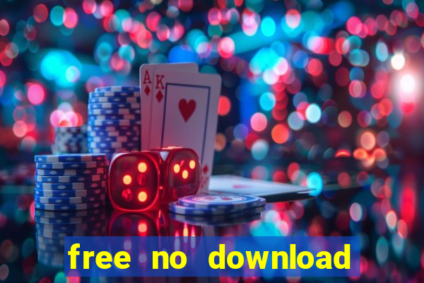 free no download slot machines