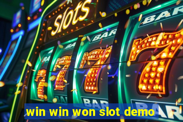 win win won slot demo