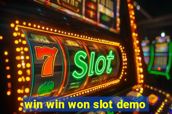 win win won slot demo