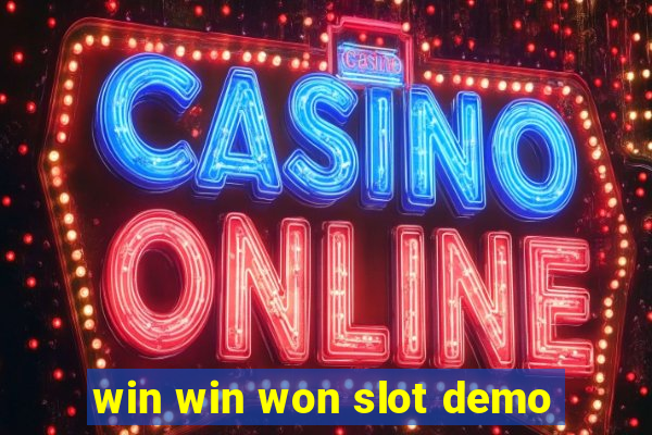 win win won slot demo